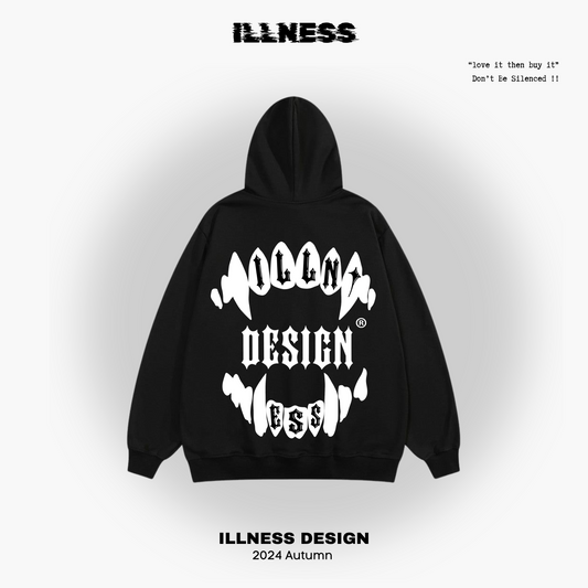 LUCID FANG BLACK HOODIE