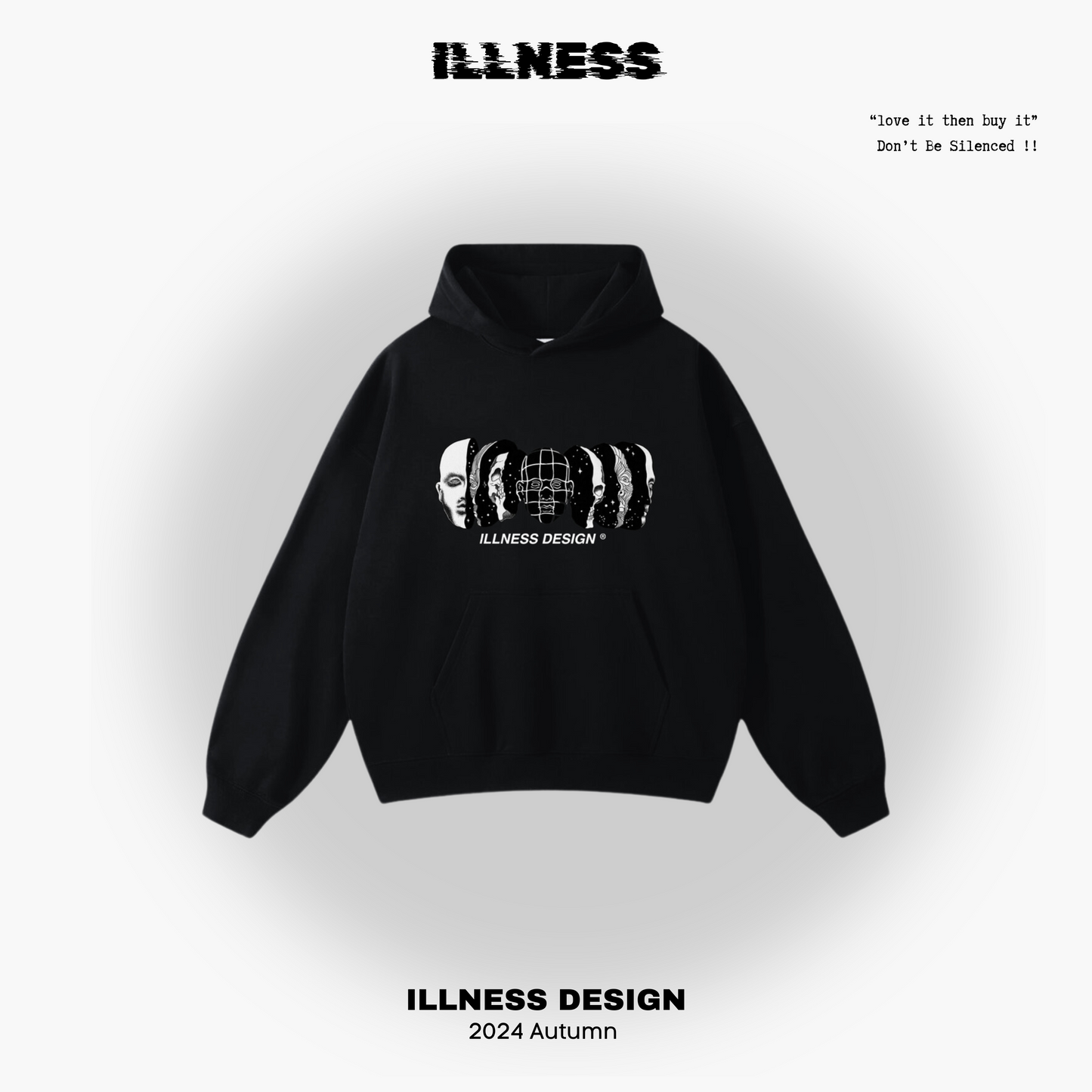 LUCID FANG BLACK HOODIE