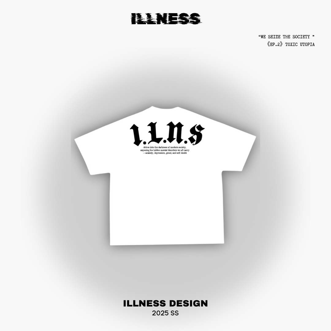 “I.L.N.S” 25ss logo Tee [WHITE]